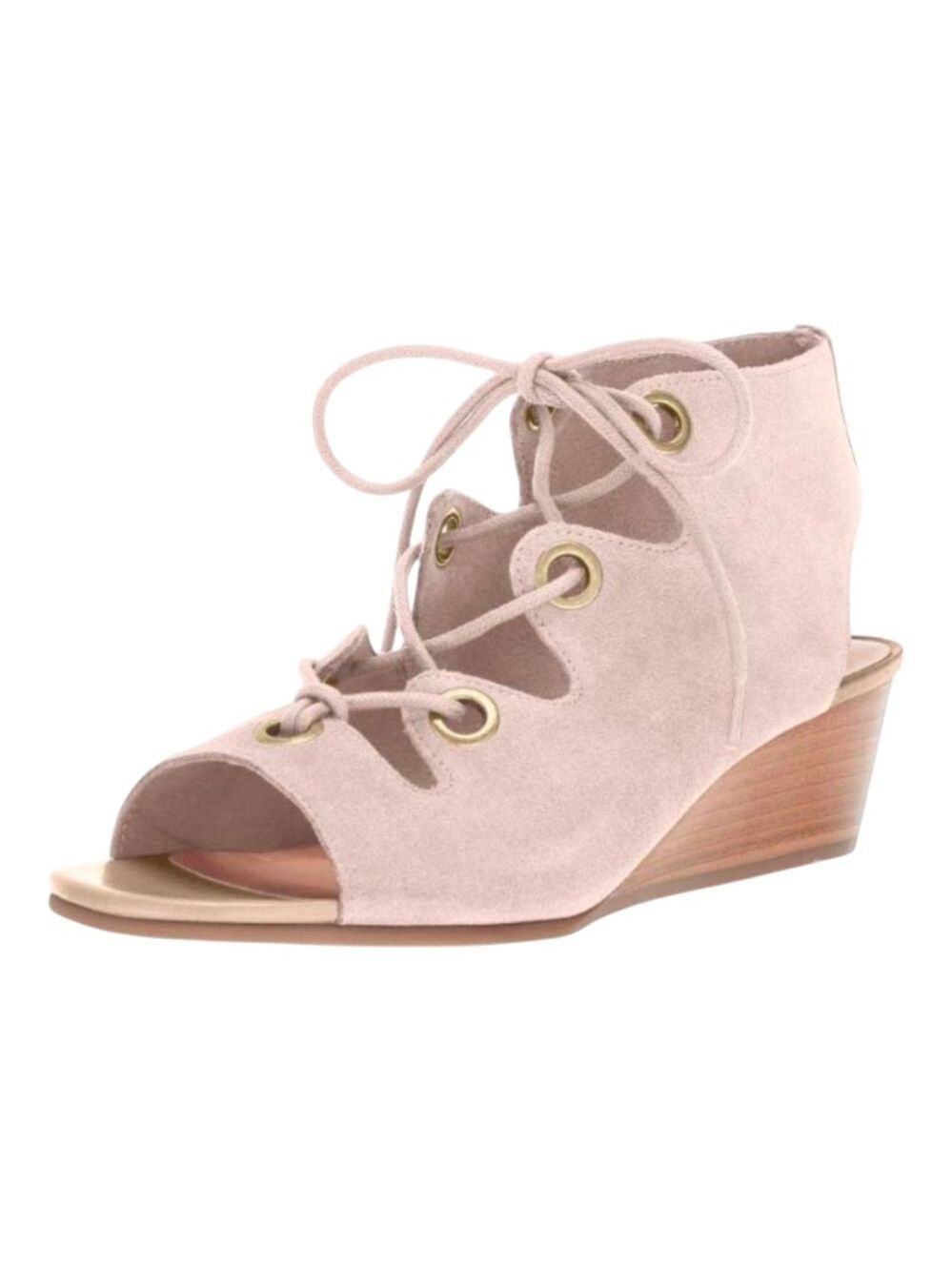 NEW Bella Vita Women's Ingrid Wedge Sandal Color Cloud Suede Size 11WW